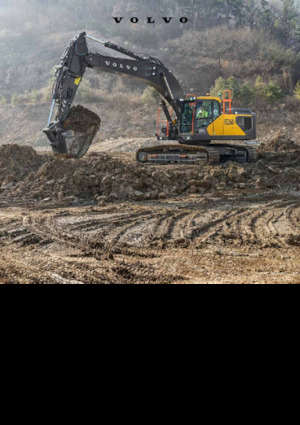 क्रॉलर एक्सकेवेटर Volvo EC260F NL