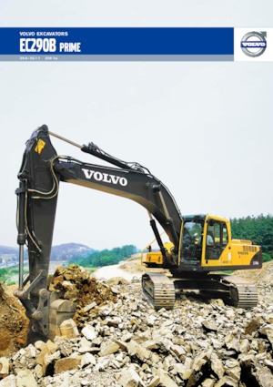 क्रॉलर एक्सकेवेटर Volvo EC290B Prime