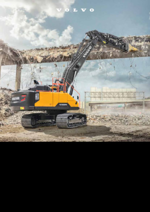 क्रॉलर एक्सकेवेटर Volvo EC300E Straight Boom NL