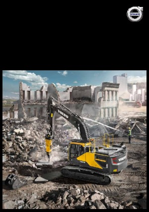 क्रॉलर एक्सकेवेटर Volvo EC300ELR