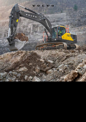 क्रॉलर एक्सकेवेटर Volvo EC300F LR Hybrid