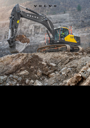 क्रॉलर एक्सकेवेटर Volvo EC300F L Hybrid