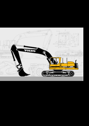 क्रॉलर एक्सकेवेटर Volvo EC340
