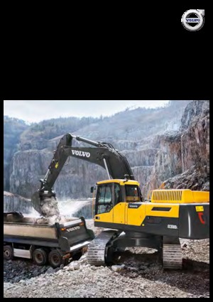 क्रॉलर एक्सकेवेटर Volvo EC350D