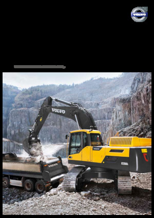 क्रॉलर एक्सकेवेटर Volvo EC350DL