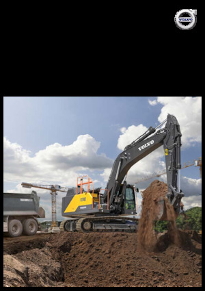 क्रॉलर एक्सकेवेटर Volvo EC350E Hybrid