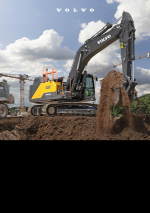 क्रॉलर एक्सकेवेटर Volvo EC350E Hybrid