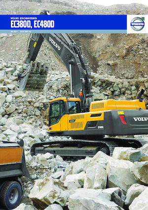 क्रॉलर एक्सकेवेटर Volvo EC380DNL