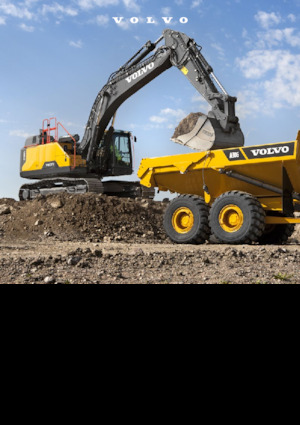 क्रॉलर एक्सकेवेटर Volvo EC380EL Hybrid