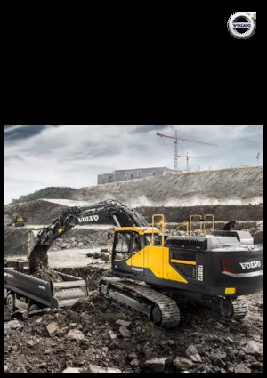 क्रॉलर एक्सकेवेटर Volvo EC380EL