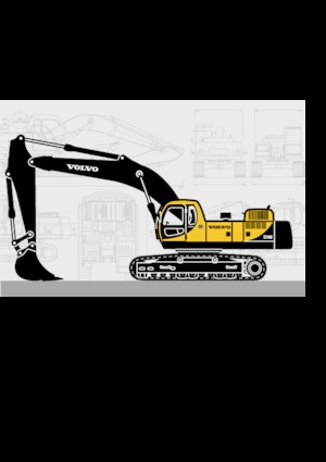 क्रॉलर एक्सकेवेटर Volvo EC460LC
