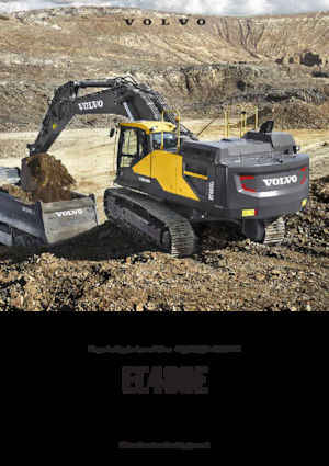 क्रॉलर एक्सकेवेटर Volvo EC480E