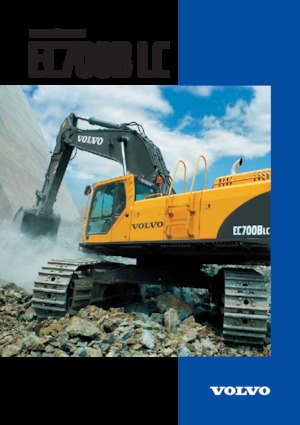 क्रॉलर एक्सकेवेटर Volvo EC700BLC