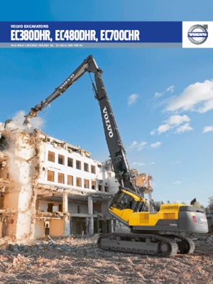क्रॉलर एक्सकेवेटर Volvo EC700CHR