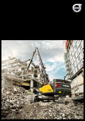 क्रॉलर एक्सकेवेटर Volvo EC750E HR