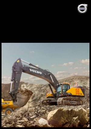 क्रॉलर एक्सकेवेटर Volvo EC750E