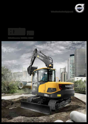 क्रॉलर एक्सकेवेटर Volvo EC80D Pro