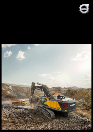 क्रॉलर एक्सकेवेटर Volvo EC950F