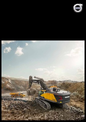 क्रॉलर एक्सकेवेटर Volvo EC950F