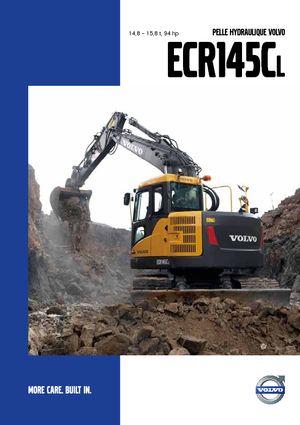 क्रॉलर एक्सकेवेटर Volvo ECR145CL
