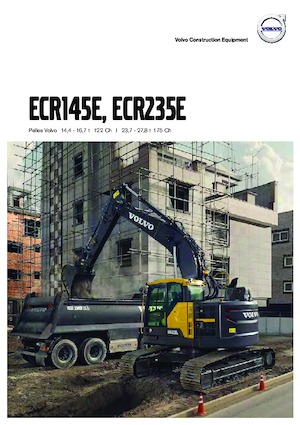 क्रॉलर एक्सकेवेटर Volvo ECR235EL