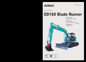क्रॉलर एक्सकेवेटर Kobelco ED 160-3
