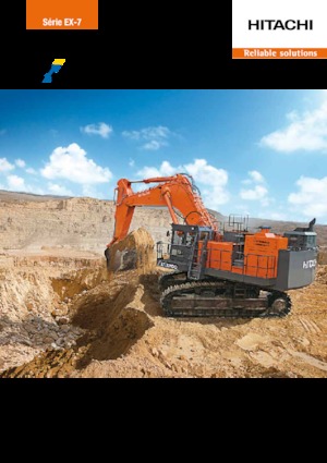 क्रॉलर एक्सकेवेटर Hitachi EX1200-7 LD
