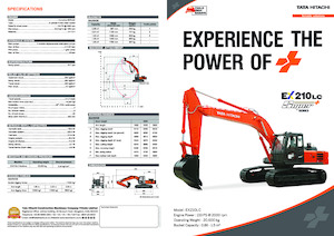 क्रॉलर एक्सकेवेटर Hitachi EX210