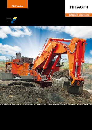 क्रॉलर एक्सकेवेटर Hitachi EX2600-7 LD