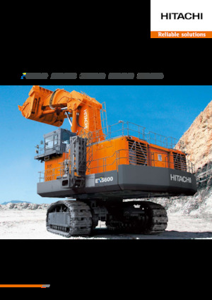 क्रॉलर एक्सकेवेटर Hitachi EX2600E-6