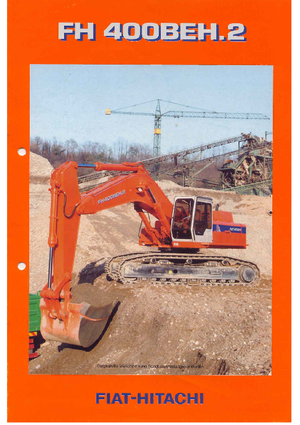 क्रॉलर एक्सकेवेटर Fiat-Hitachi FH 400.2 BEH