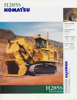 क्रॉलर एक्सकेवेटर Komatsu H285S