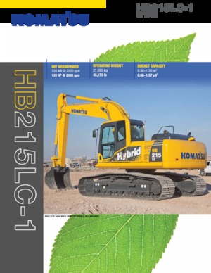 क्रॉलर एक्सकेवेटर Komatsu HB215LC-1