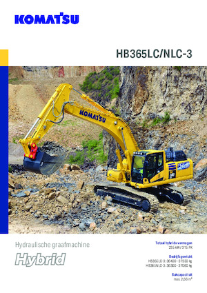 क्रॉलर एक्सकेवेटर Komatsu HB365LC-3E0