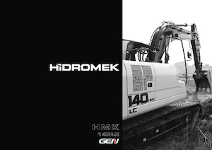 क्रॉलर एक्सकेवेटर Hidromek HMK 140 LC