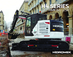 क्रॉलर एक्सकेवेटर Hidromek HMK 145 LC SR