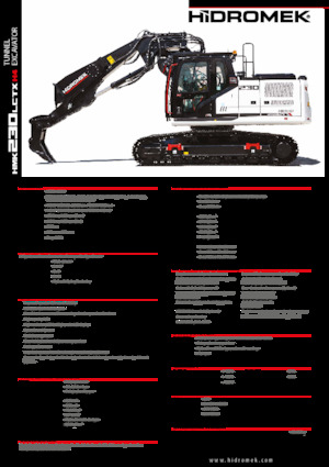 क्रॉलर एक्सकेवेटर Hidromek HMK 230 LC TX 