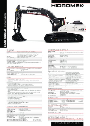 क्रॉलर एक्सकेवेटर Hidromek HMK 300 LC PLUS