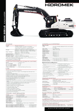 क्रॉलर एक्सकेवेटर Hidromek HMK 300 LC PLUS