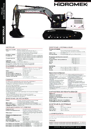 क्रॉलर एक्सकेवेटर Hidromek HMK 300 LC PLUS