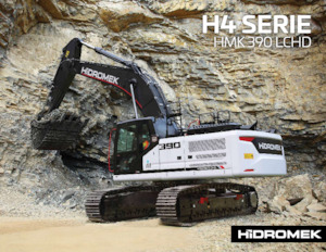 क्रॉलर एक्सकेवेटर Hidromek HMK 390 NLC