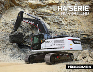 क्रॉलर एक्सकेवेटर Hidromek HMK 390 NLC