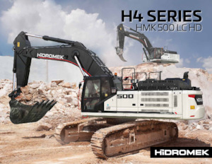 क्रॉलर एक्सकेवेटर Hidromek HMK 500 LC HD