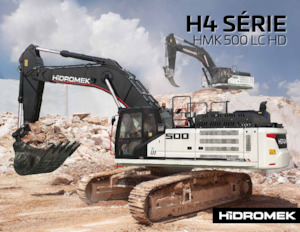 क्रॉलर एक्सकेवेटर Hidromek HMK 500 LC HD