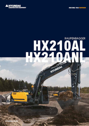 क्रॉलर एक्सकेवेटर Hyundai HX210AL