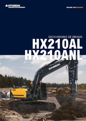 क्रॉलर एक्सकेवेटर Hyundai HX210AL