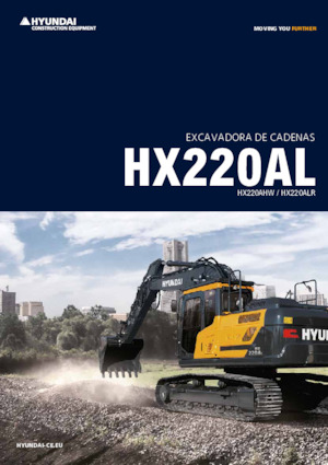क्रॉलर एक्सकेवेटर Hyundai HX220AHW
