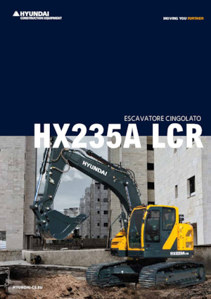 क्रॉलर एक्सकेवेटर Hyundai HX235ALCR