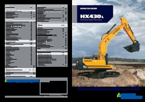 क्रॉलर एक्सकेवेटर Hyundai HX430L