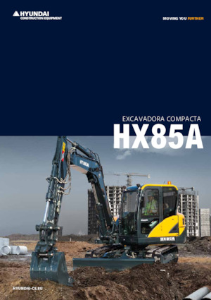 क्रॉलर एक्सकेवेटर Hyundai HX85A
